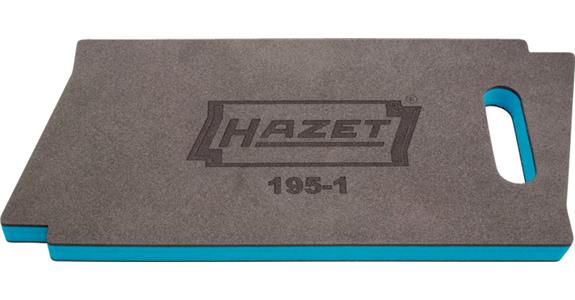 Kniebrett 450x210x30 mm schwarz/blau