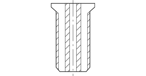 Gewindebuchse (18472 718) für ISO-Wendeplatten-Klemmhalter