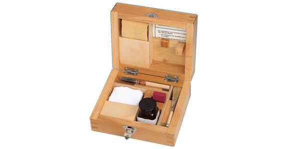 Endmaß-Pflegekasten, 7tlg+Anweisung