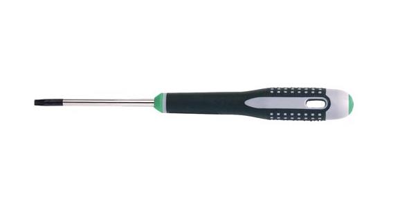 TORX®-Schraubendreher mit Bohrung 3-Komponenten-Griff T 10x75 mm für Innen-TORX®