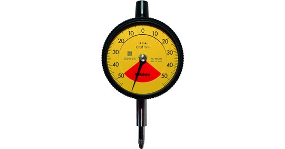 Sicherheitsmessuhr, 0,01 mm Skalenteilungswert, Messbereich 1 mm