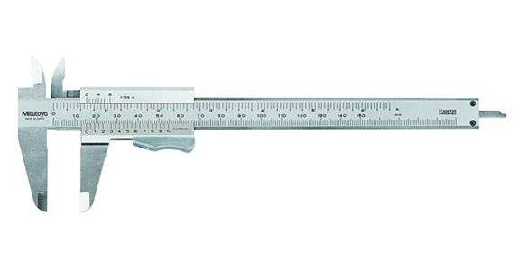 Präzisions-Taschenmessschieber 0-150 mm 0-6 in mit Momentklemmung 0,05mm