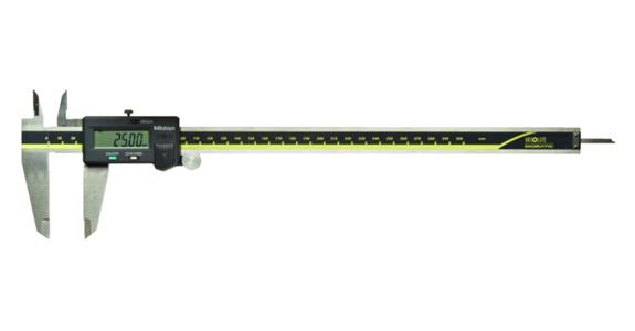Digital-Taschenmessschieber 0-300 mm mit Datenausgang und Antriebsrad