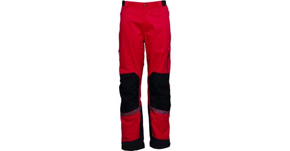 Stretch-Bundhose rot/schwarz Gr. S