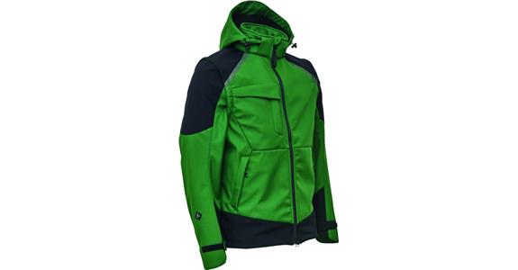 Softshelljacke grün/schwarz Gr. 3XL