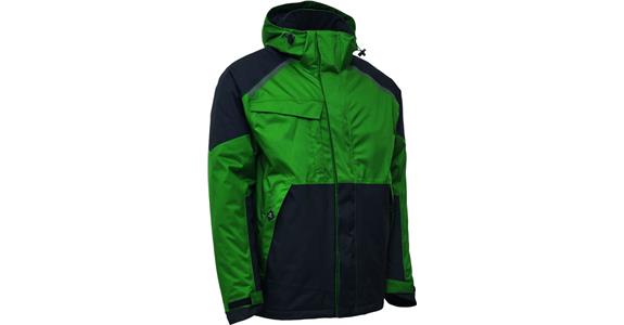 Winter Stretchjacke grün/schwarz Gr. 3XL