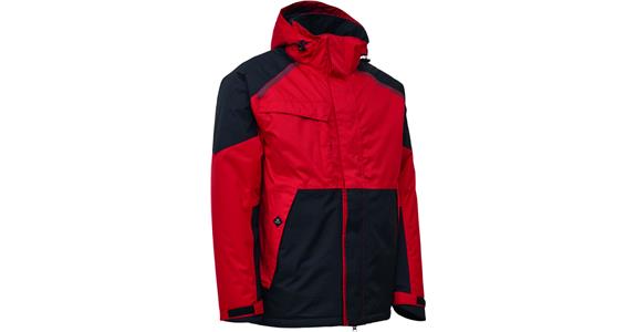 Winter Stretchjacke rot/schwarz Gr. XS