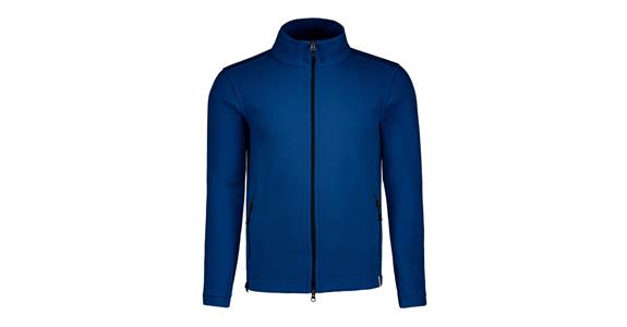 Fleece-Jacke Eco royalblau Gr. M