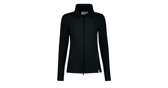 Damen Fleece-Jacke Eco schwarz Gr. 3XL