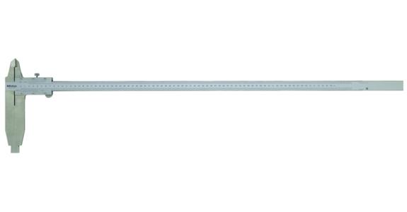 Präzisions-Werkstattmessschieber 0-750 mm mit Messerspitzen Ablesung 0,05mm