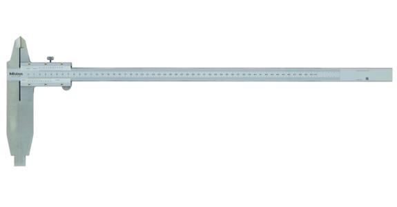 Präzisions-Werkstattmessschieber 0-500 mm mit Messerspitzen Ablesung 0,05mm