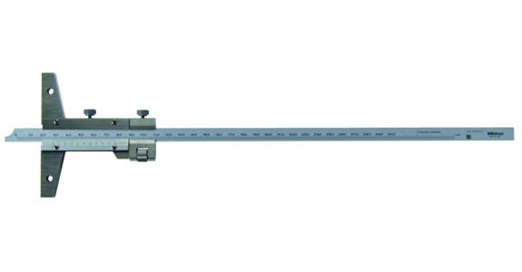 Präzisions-Tiefenmessschieber 0-150 mm mit Feineinstellung Ablesung 0,02mm