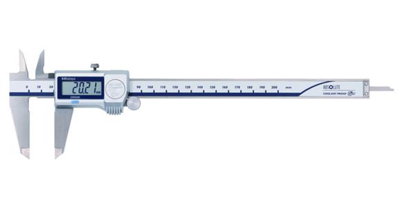 Messschieber IP67 digital 150mm,ohne Datenausgang, flach, Antriebsrad