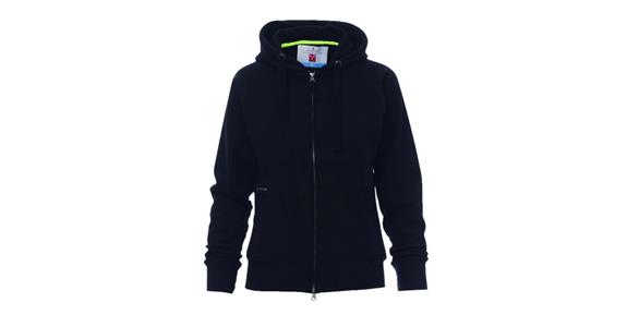 Damen Kapuzen-Jacke Dallas schwarz Gr. L