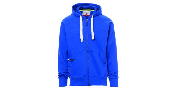 Herren Kapuzen-Jacke Dallas royalblau Gr. XS