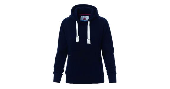 Damen Kapuzen-Shirt Atlanta marine Gr. M