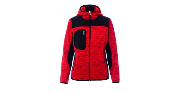 Damen Strickjacke Trip rot Gr. M