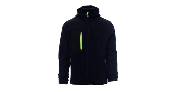 Herren Strickjacke Trip schwarz Gr. 3XL