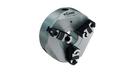 Dreibacken-Drehfutter Stahlkörper zyl. DIN 6350 Ø 125 mm