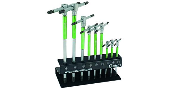 TORX®-Stiftschlüssel-Satz 9-teilig T10-50