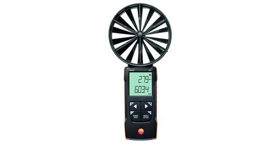 digitales Flügelrad-Anemometer Ø100 mm mit App-Anbindung testo 417