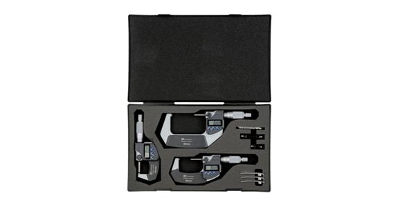 Mitutoyo Bügelmessschrauben-Satz 0-75 mm IP65