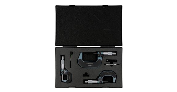 Bügelmessschraubensatz mit Zählwerk 3 teilig 0-150 mm