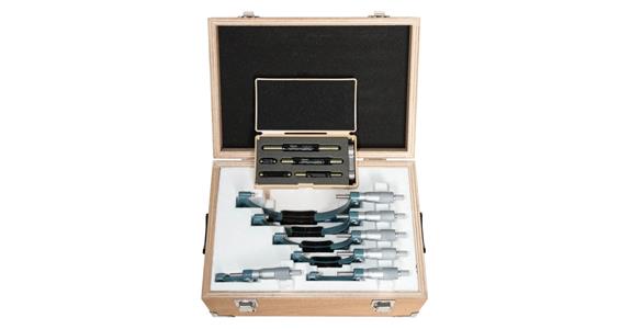 Bügelmessschrauben Satz 6 teilig 0-150 mm