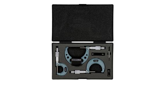 Bügelmessschrauben Satz 3 teilig 0-75 mm