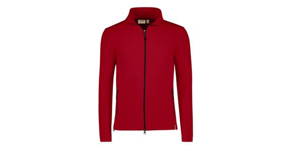 Fleece-Jacke Eco rot Gr. XXL