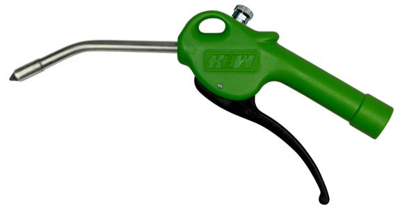 Druckluft-Ausblaspistole Super Silent mit Sicherheitsdüse und Drosselschraube