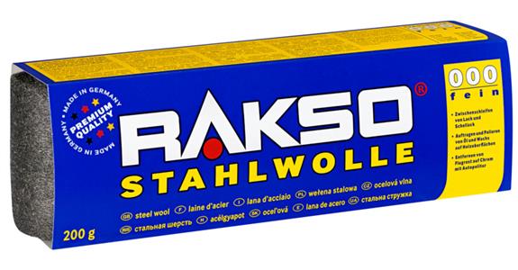 Stahlwolle Feinheitsgrad gelb fein 000