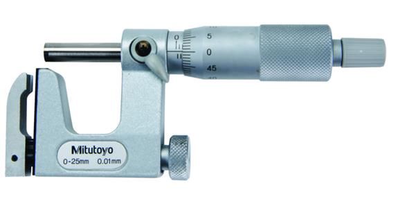 Bügelmessschraube 25-50 mm mit wechselbarem Amboss