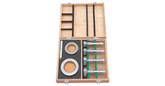 3-Punkt Innenmessschraubensatz 50-100 mm 7 teilig