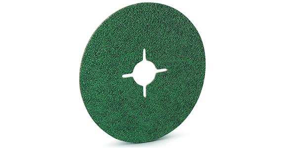 Fiberscheibe Ø 115 mm Zirkonkorund Korn 36