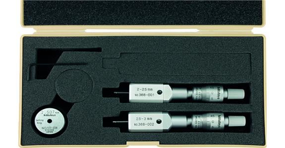 2-Punkt Innenmessschraubensatz 2-3 mm 3 teilig