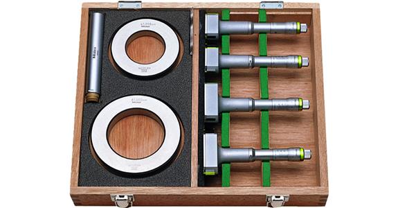 3-Punkt Innenmessschraubensatz 50-100 mm 7 teilig
