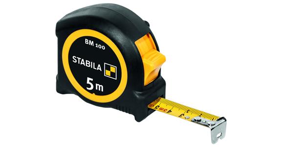 Taschen-Bandmaß BM100 EG-Klasse II 5m metrische Skala
