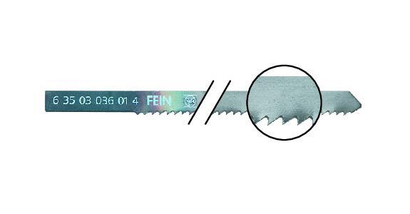 Stichsägeblätter für Metall und Sandwichmaterial Pack = 5 Stück