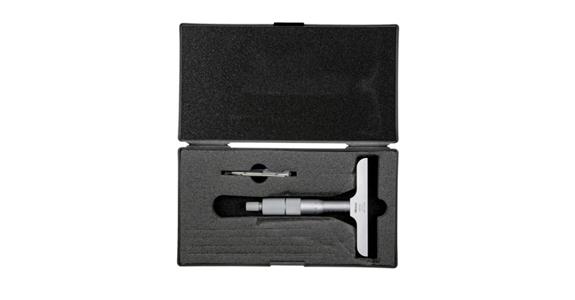 Tiefenmessschraube 0-25mm 101,6x16mm mit 1 Verlängerung