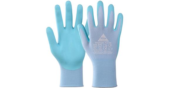Nylon-Strickhandschuh Padua Food paarweise Gr. 9
