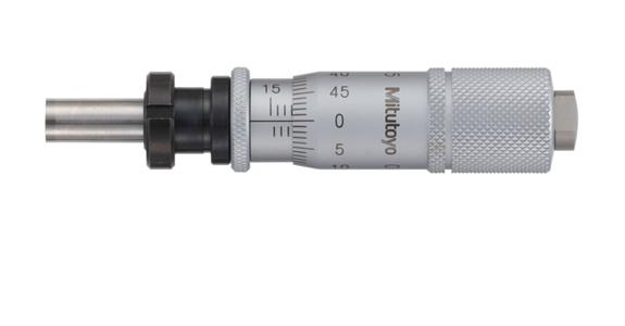 Einbaumessschraube 0-15mm flach mit Klemmmutter und Umkehrskale