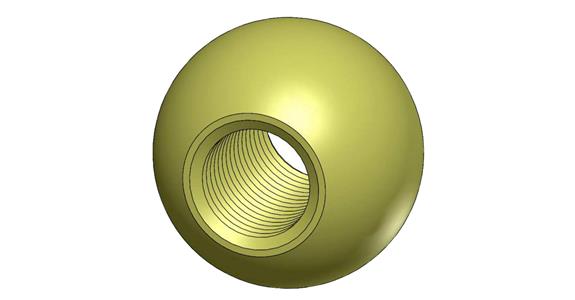 KUGELDÜSE D= 8MM A= 7MM INNEN-M05