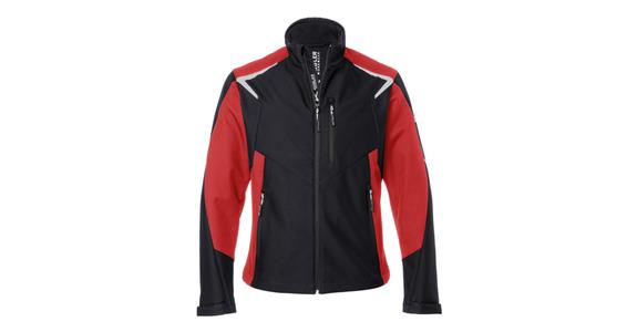 Ultrashell Jacke BODYFORCE schwarz/mittelrot Gr.4XL