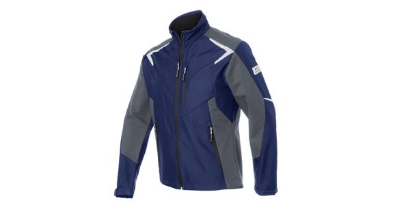 Softshell-Jacke BODYFORCE dunkelblau/anthrazit Gr. S