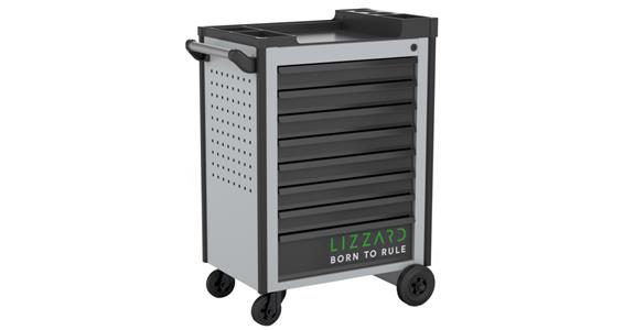 LIZZARD Werkzeugwagen 8 Schubladen RAL 7035/7016