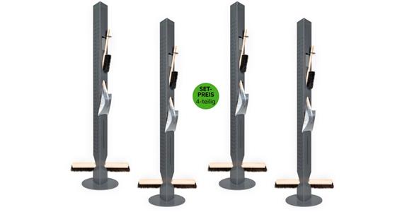 LIZZARD Reinigungsstation Clean Tower 4er-Set