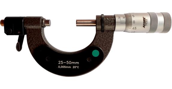 ATORN Messschraube für Feinzeiger Messbereich 0-25 mm