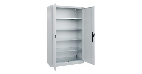 Flügeltür-Werkzeugschrank Acurado, 1950x1200x500mm RAL 7035/7035