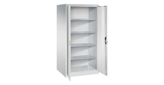Flügeltürschrank 1950X930X800 mm 4 Einlegeböden RAL 7035/7035